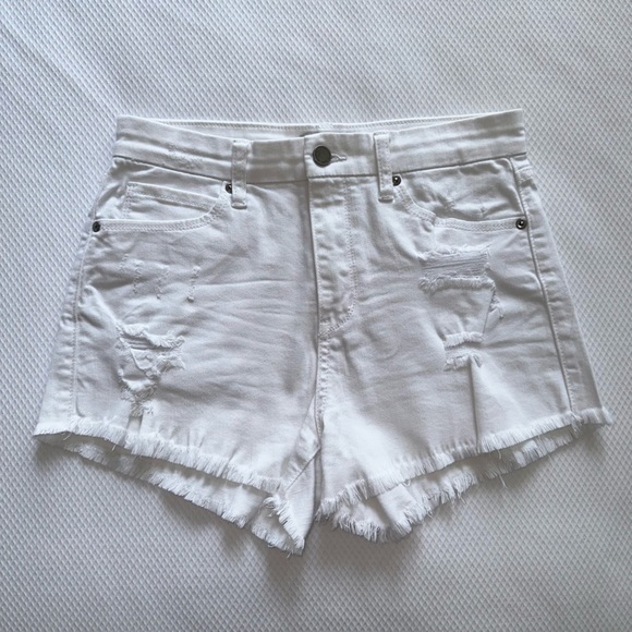 JBD Navy Stripe Denim Shorts main image 1